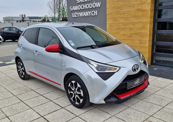 Toyota Aygo cena 45900 przebieg: 26000, rok produkcji 2019 z Rychwał małe 121